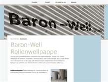 Tablet Screenshot of baron-well.de